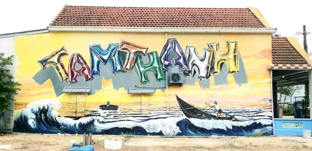 Vé máy bay tết đi Chu Lai, chuyến du xuân đầu năm trọn vẹn! 3 Làng bức họa Tam Thanh là địa điểm check-in nổi tiếng thu hút nhiều khách du lịch