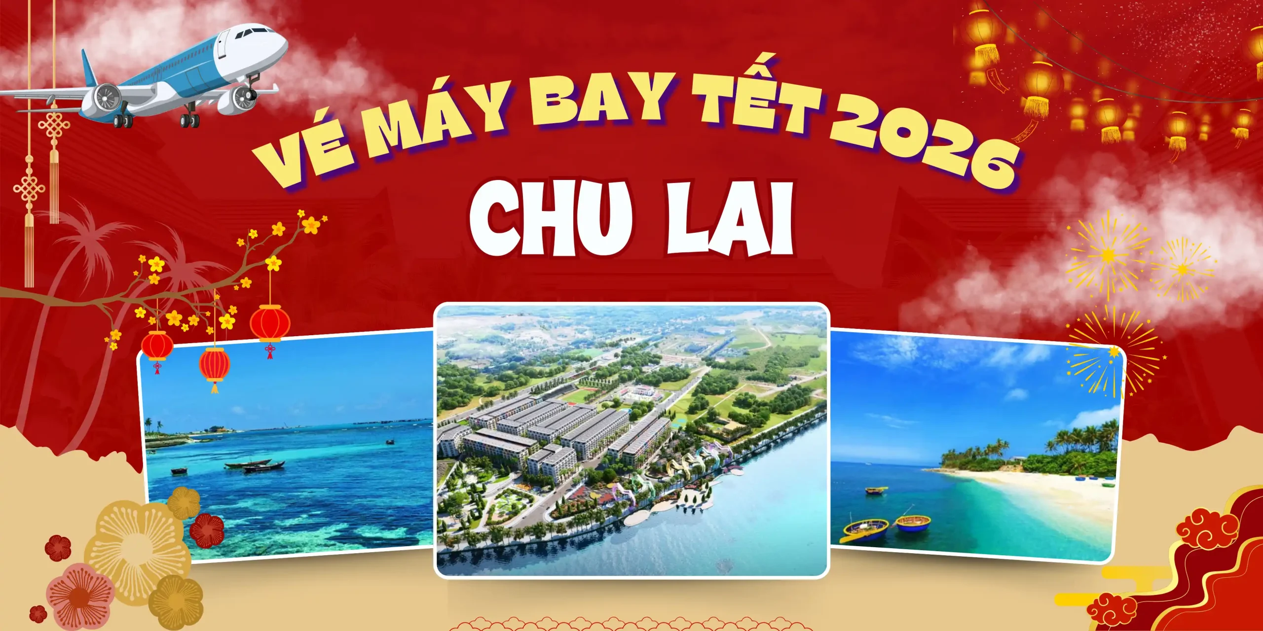 Vé máy bay tết đi Chu Lai, chuyến du xuân đầu năm trọn vẹn! 1 Vé máy bay Tết đi chu lai, bắt đầu hành trình du xuân trọn vẹn