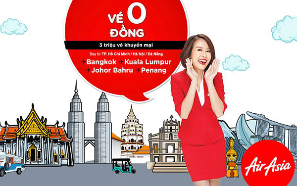 Vé máy bay siêu khuyến mãi