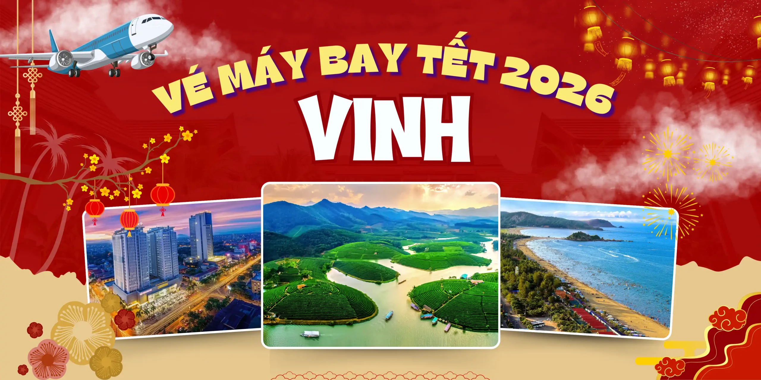 Vé máy bay Tết đi Vinh, trở về xứ Nghệ thân yêu