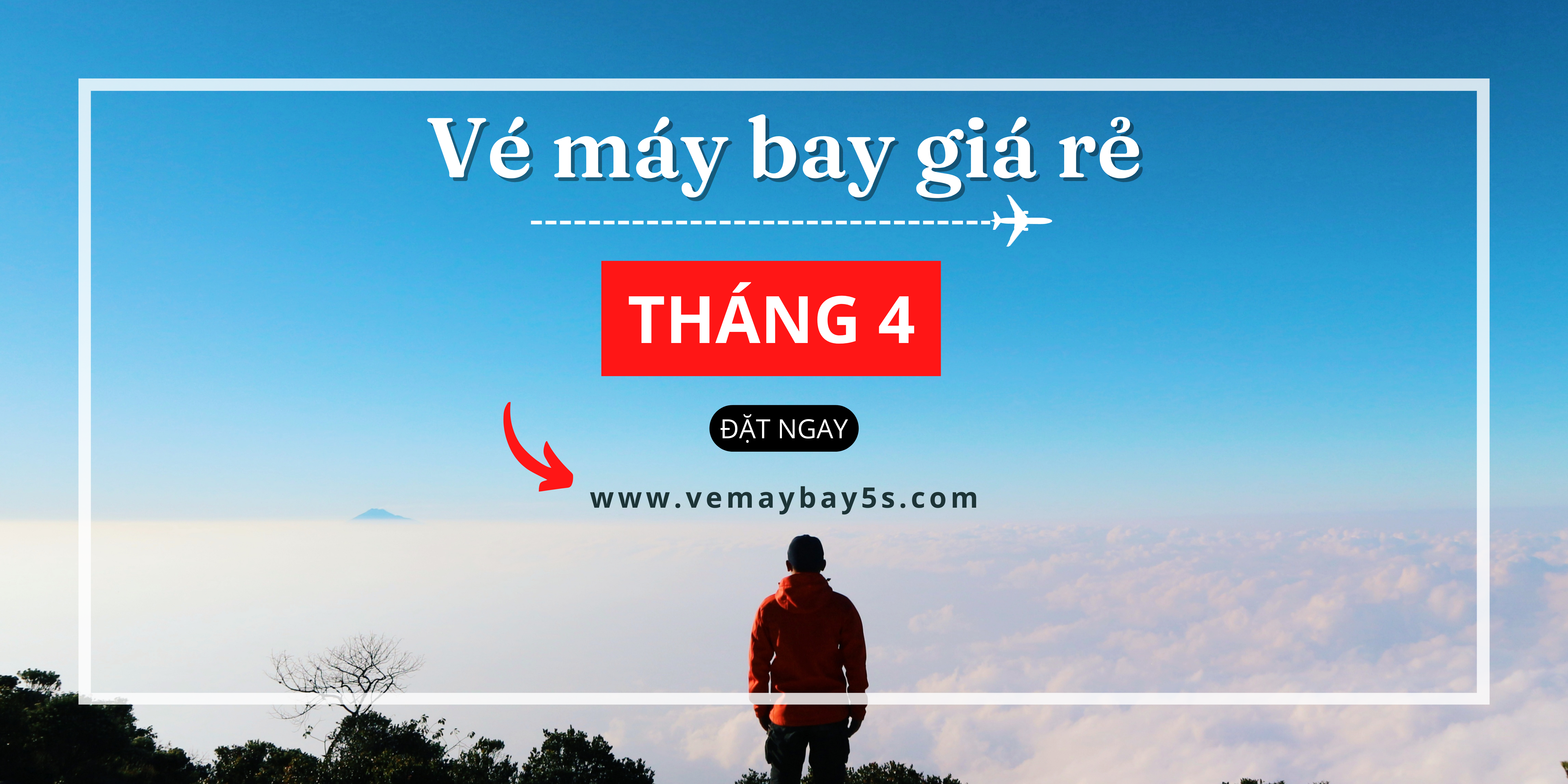 Bảng vé máy bay giá rẻ tháng 4