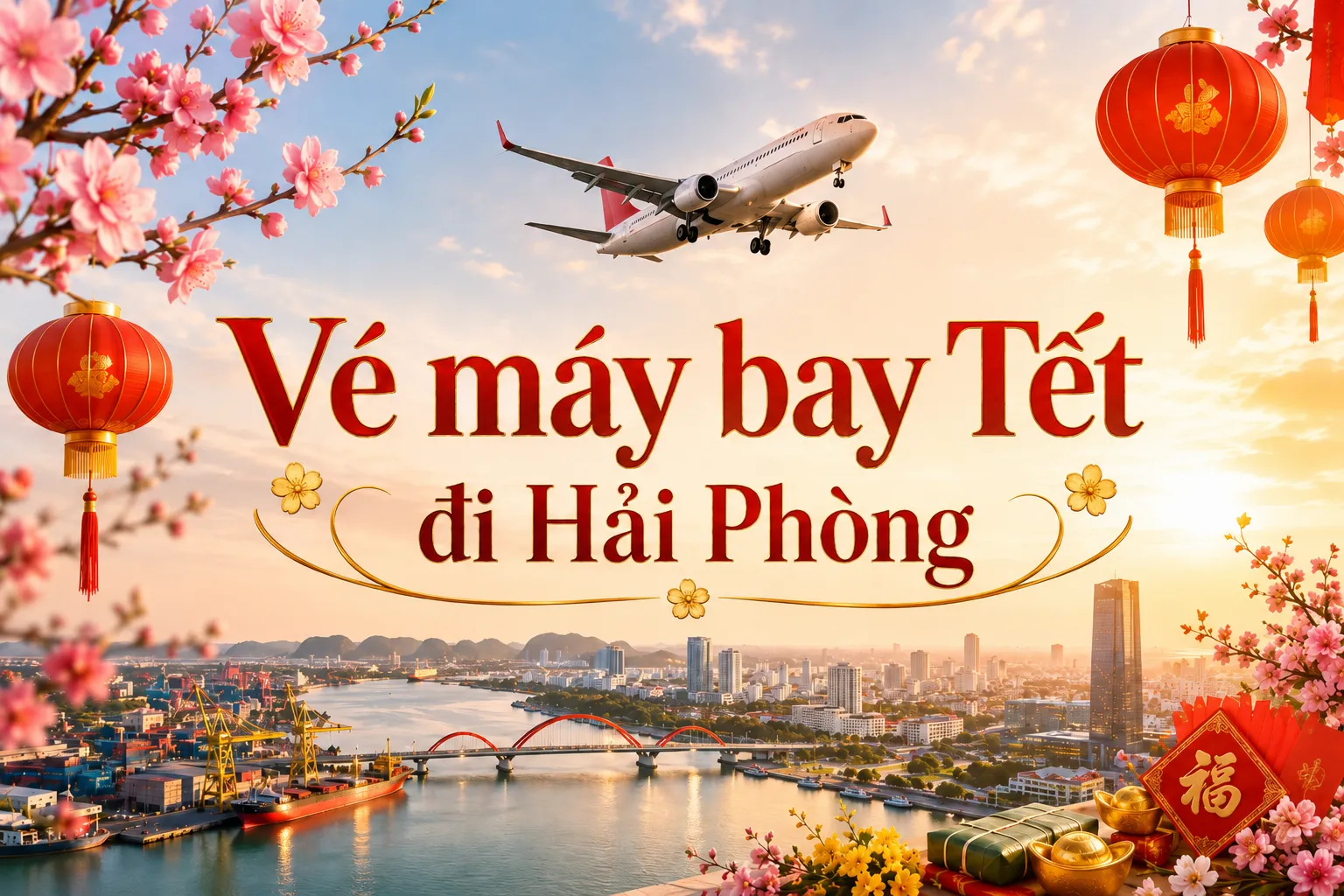 Vé máy bay Tết 2027 đi Hải Phòng giá rẻ để hành trình trở về trọn vẹn