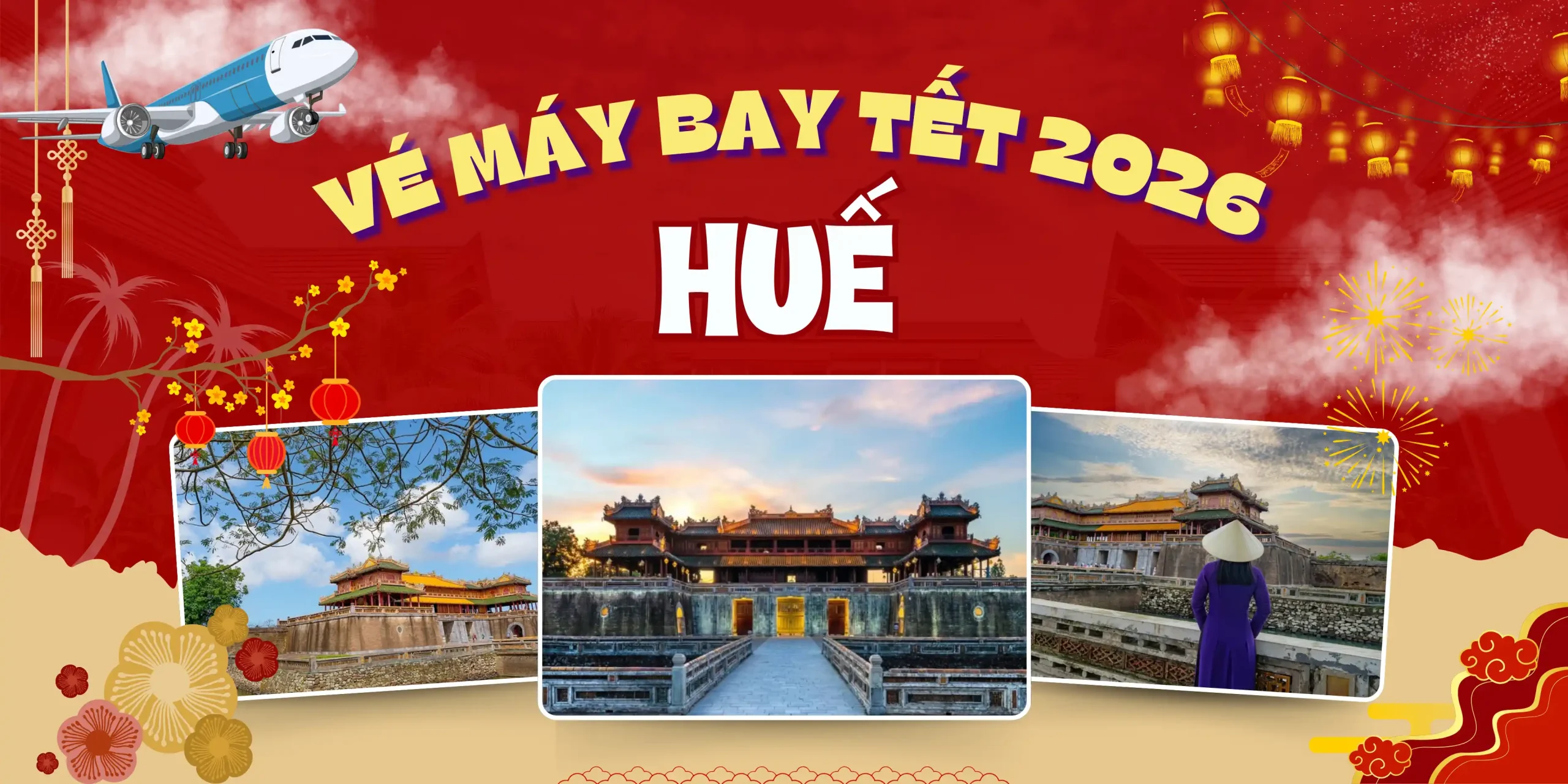 Vé máy bay tết đi Huế, trở về Cố Đô thân thương