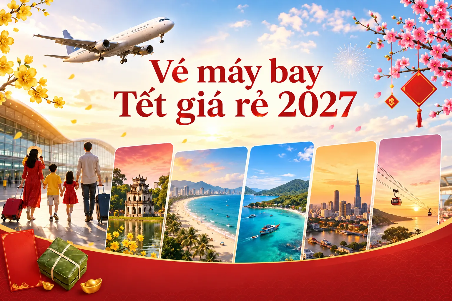 Vé máy bay Tết giá rẻ 2027