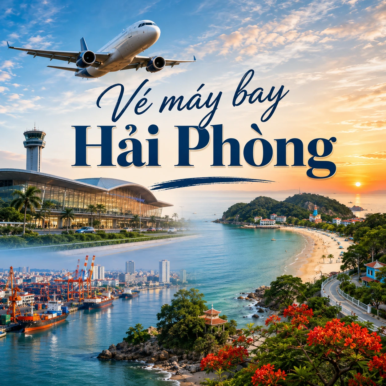 Săn vé máy bay giá rẻ đi Hải Phòng