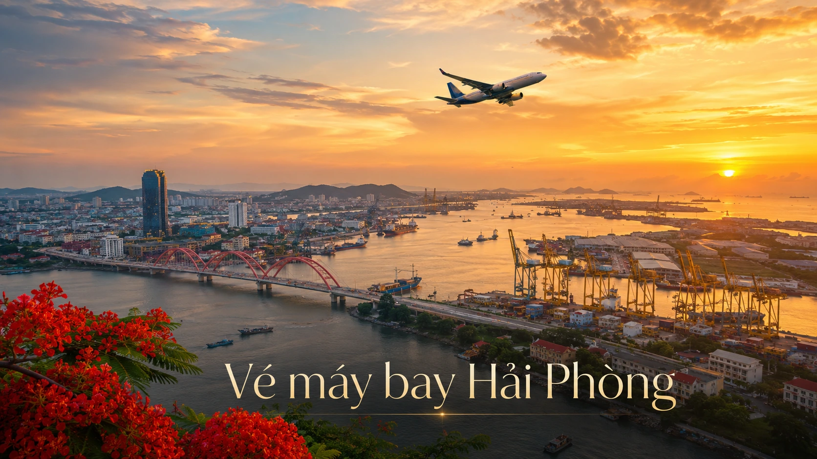 Vé máy bay Hải Phòng giá rẻ Săn vé đi Cát Bi từ TP.HCM, Đà Nẵng