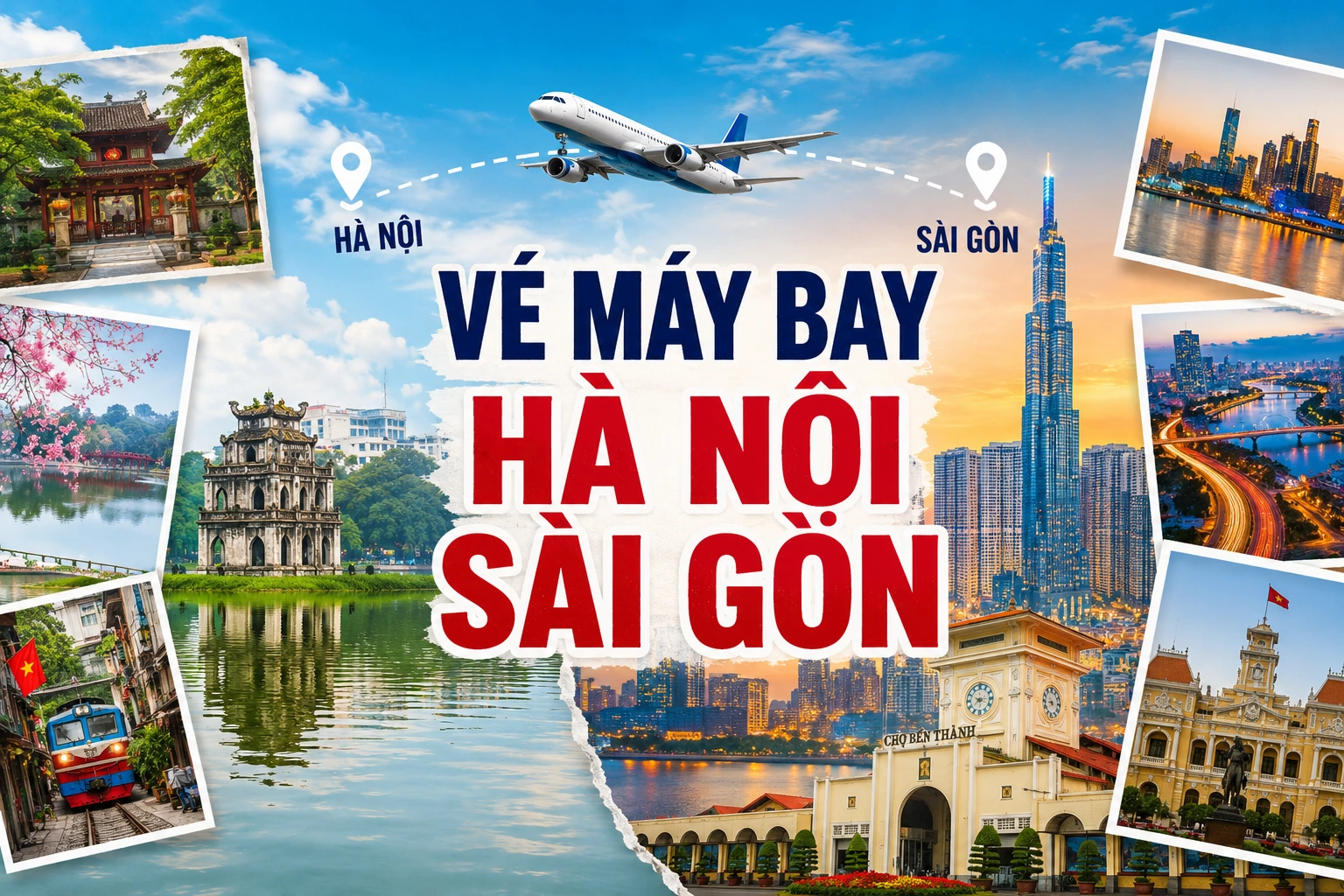 Vé máy bay Hà Nội Sài Gòn