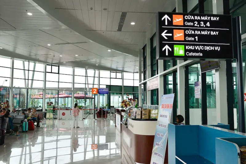 Sân bay Phù Cát (Quy Nhơn) với cơ sở vật chất hiện đại phục vụ hành khách