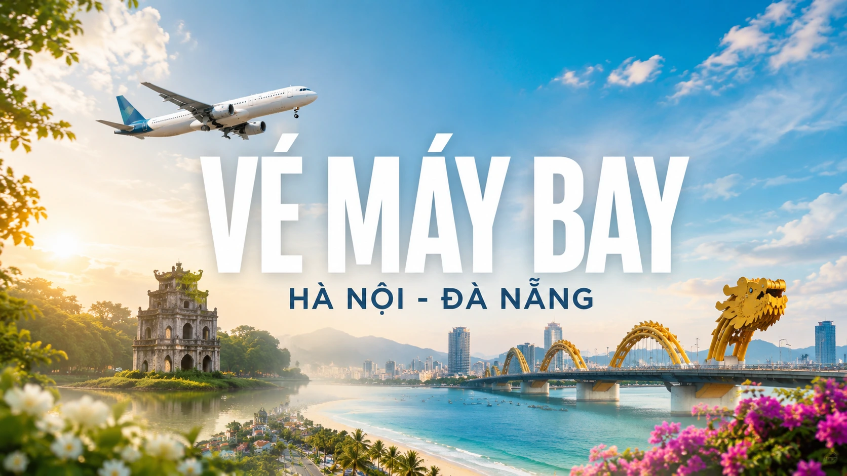 Vé máy bay Hà Nội Đà Nẵng giá rẻ, mẹo săn vé rẻ