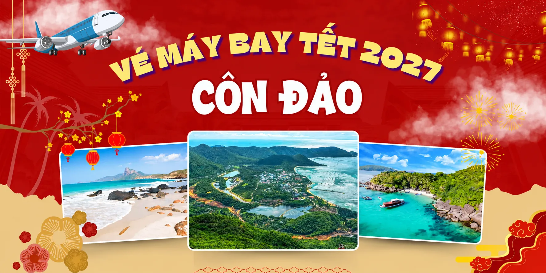Vé máy bay tết đi Côn Đảo giá rẻ chỉ từ 1.200.000 VNĐ
