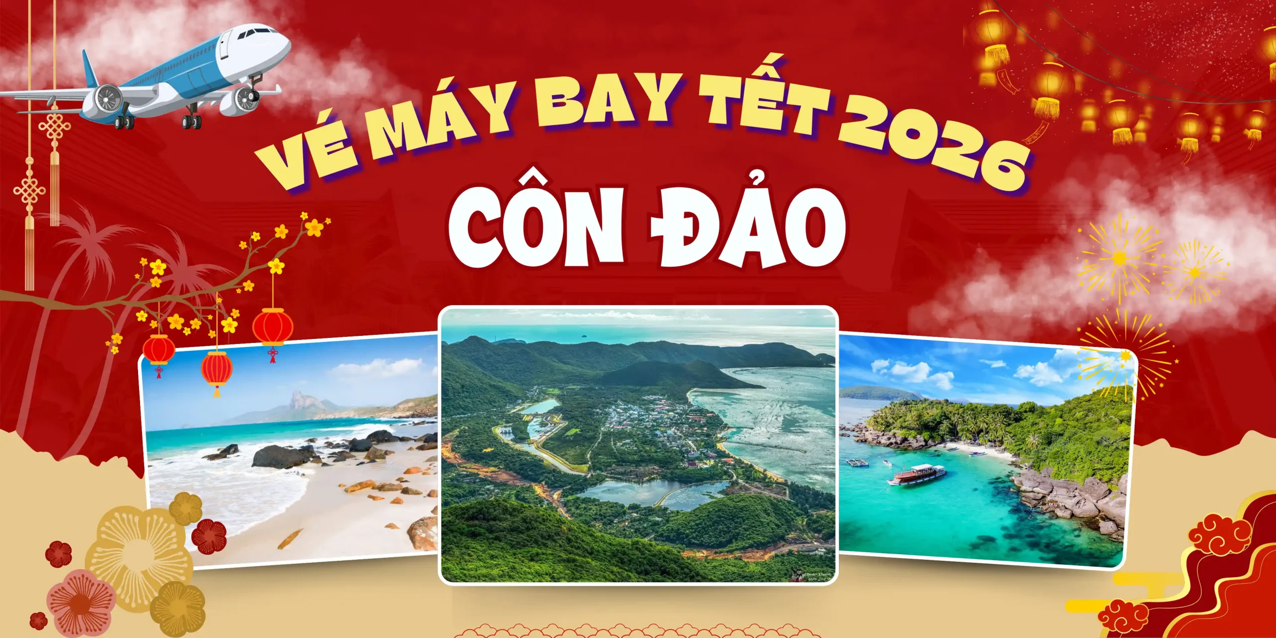 Săn vé máy bay Tết đi Côn Đảo giá rẻ ngay bây giờ