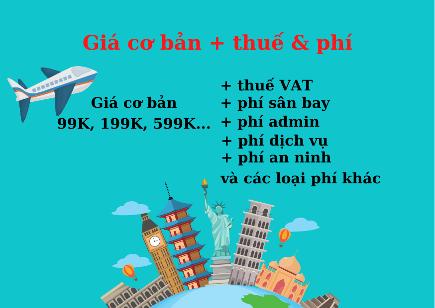 Cơ cấu giá vé máy bay