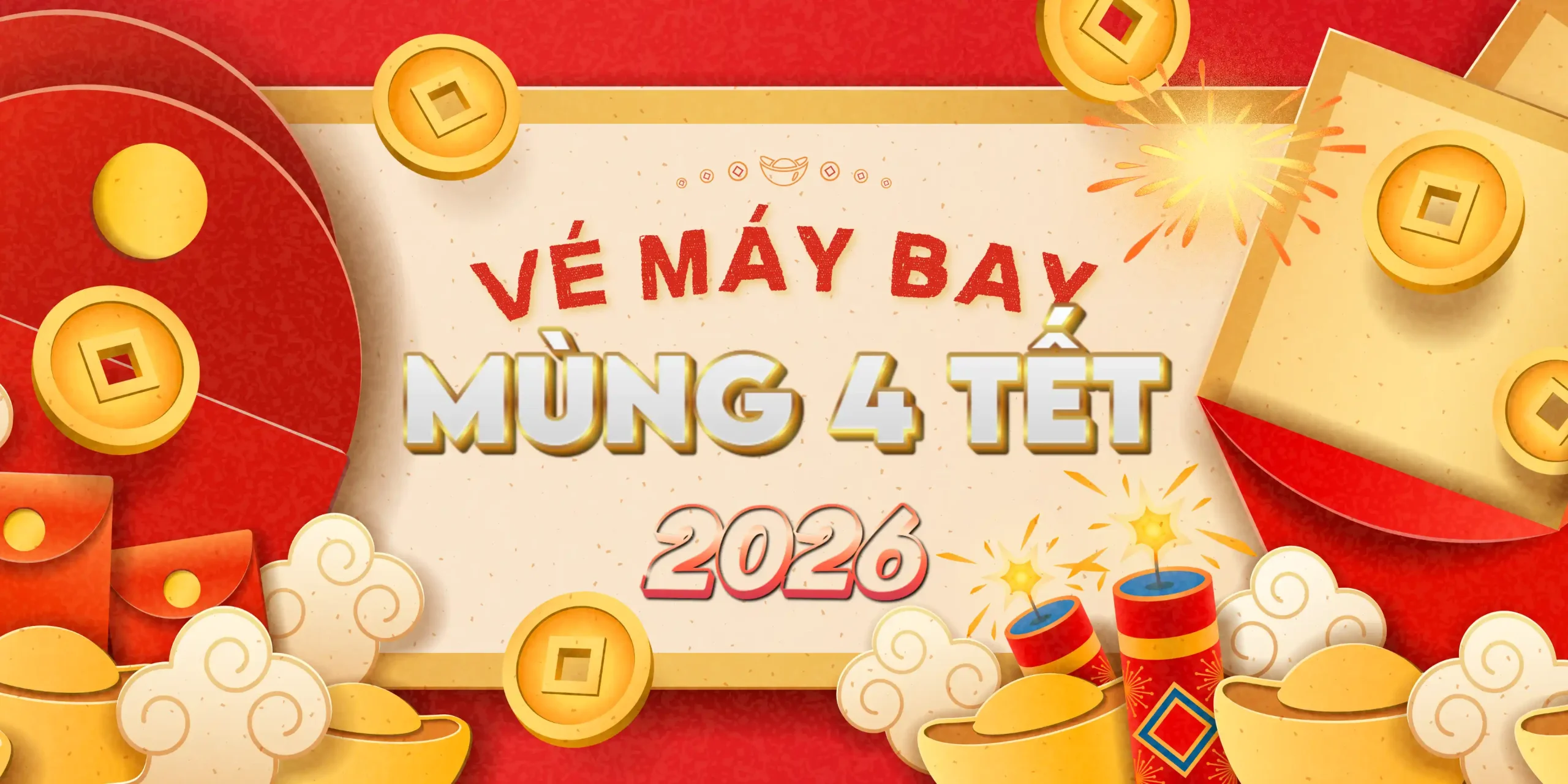 Vé máy bay mùng 4 Tết, chuyến bay cảm xúc khởi đầu năm mới