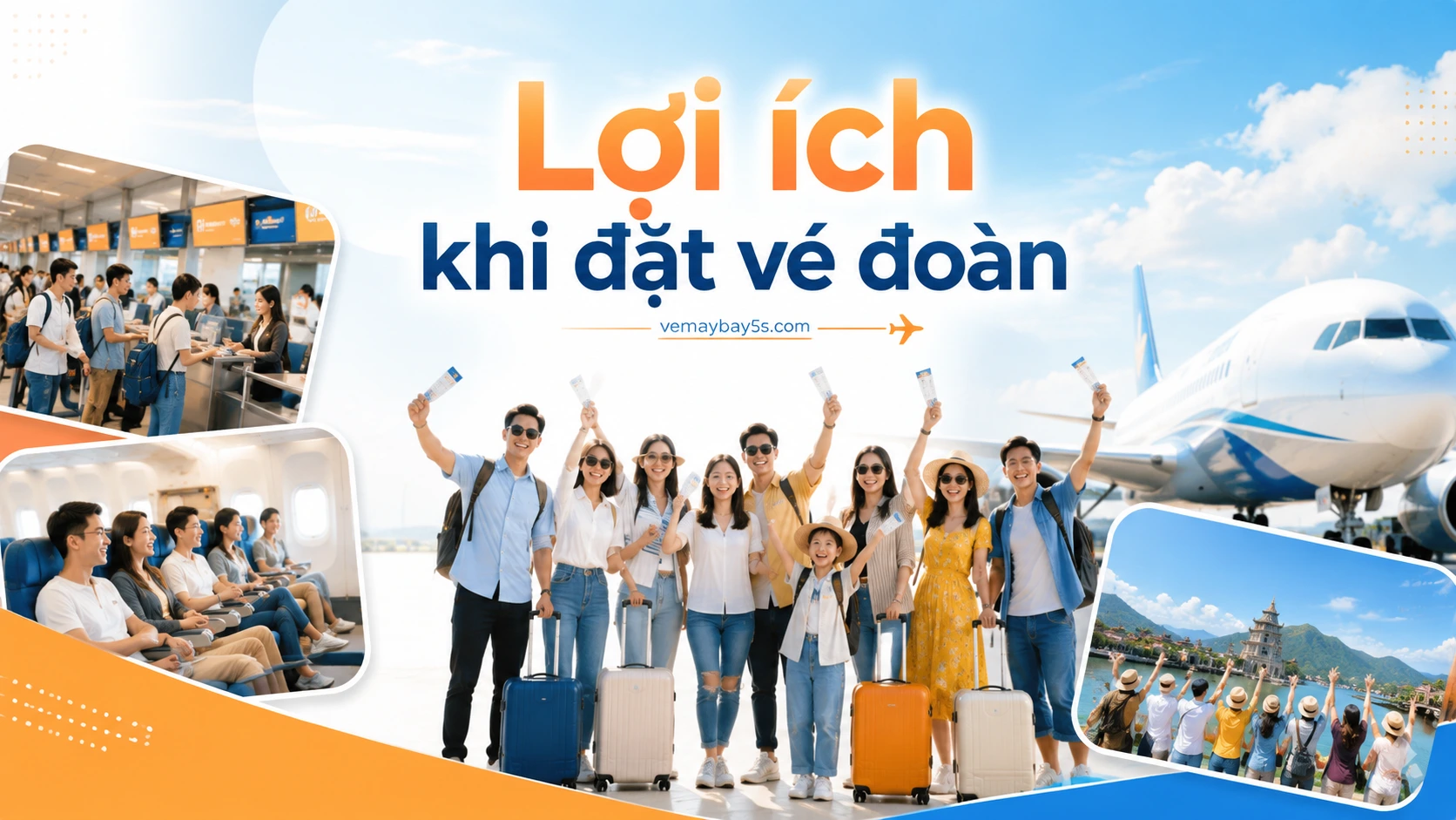 Đặt vé đoàn khác vé lẻ như thế nào? Lợi ích khi đặt vé đoàn