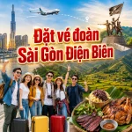 Đặt vé đoàn Sài Gòn Điện Biên giá rẻ hôm nay