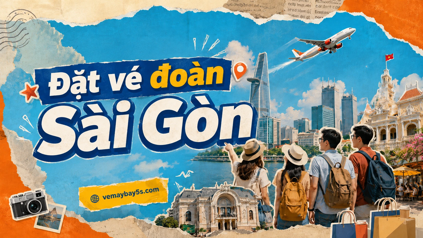 Đặt vé đoàn Sài Gòn