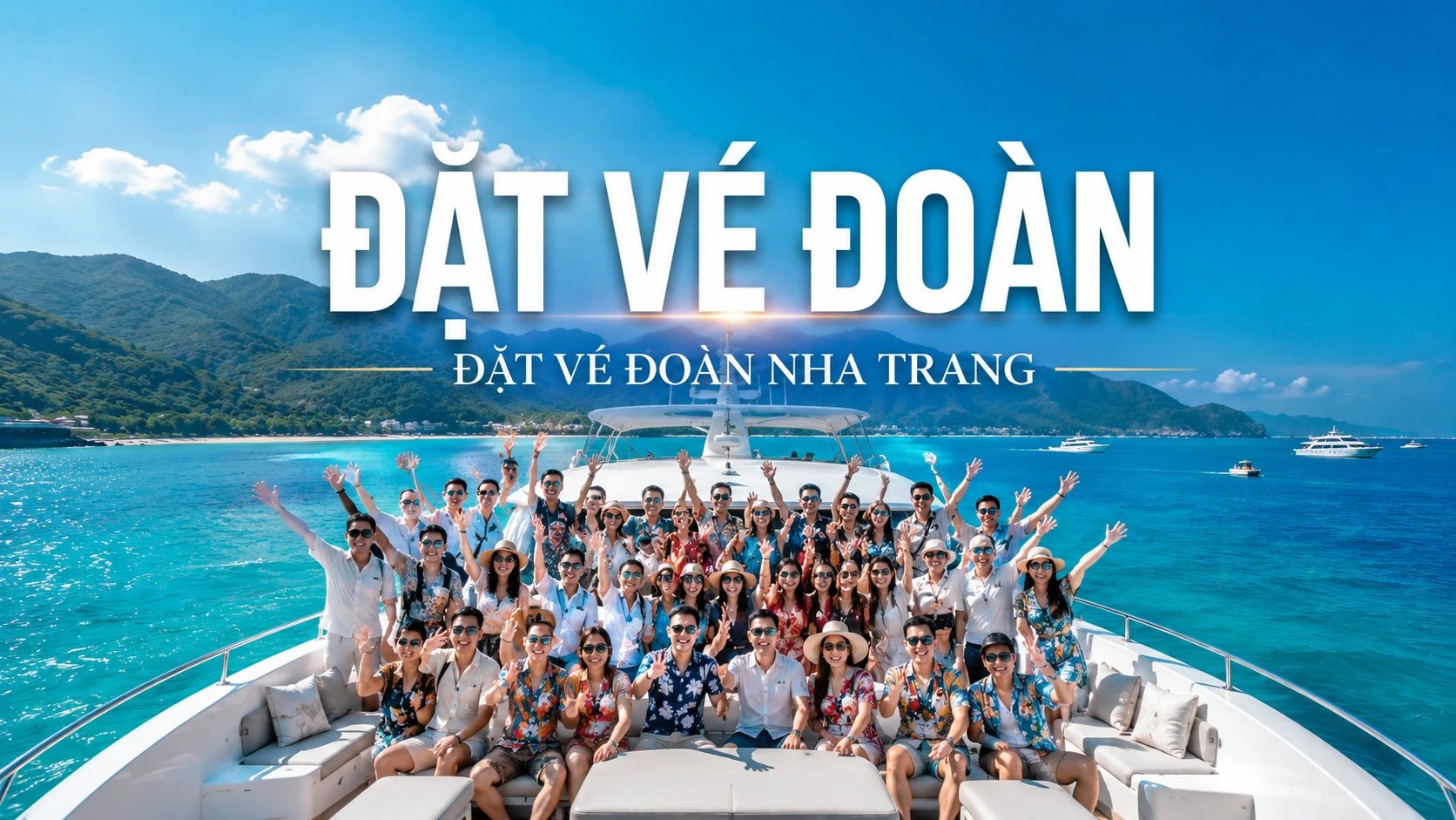Đặt vé máy bay theo đoàn đi Nha Trang