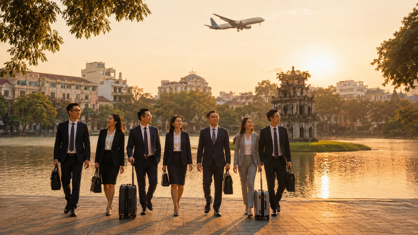 Vé máy bay Sài Gòn Hà Nội đoàn công tác, hội nghị và du lịch miền Bắc