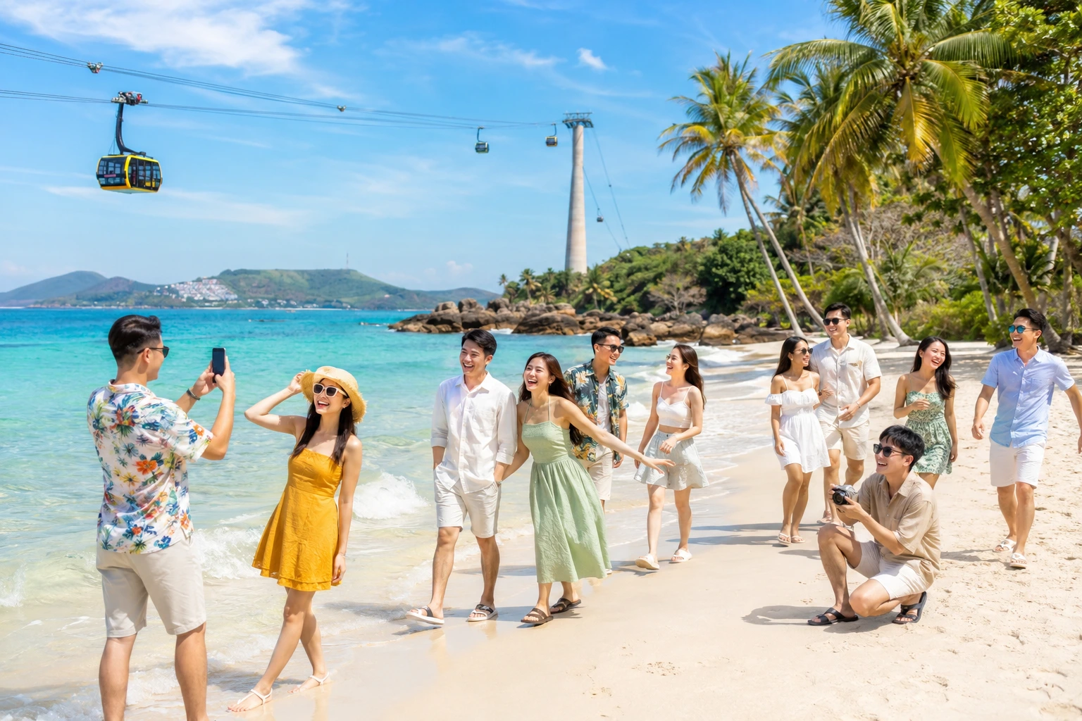 Đặt vé đoàn công ty đi Phú Quốc