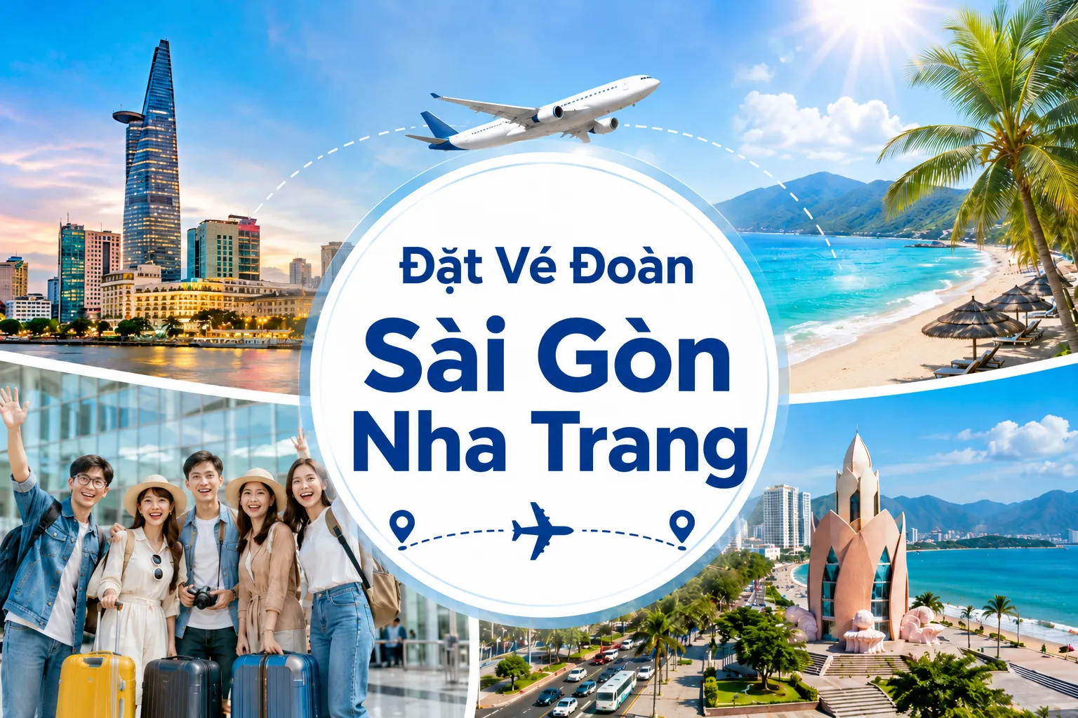 Đặt vé đoàn Sài Gòn Nha Trang
