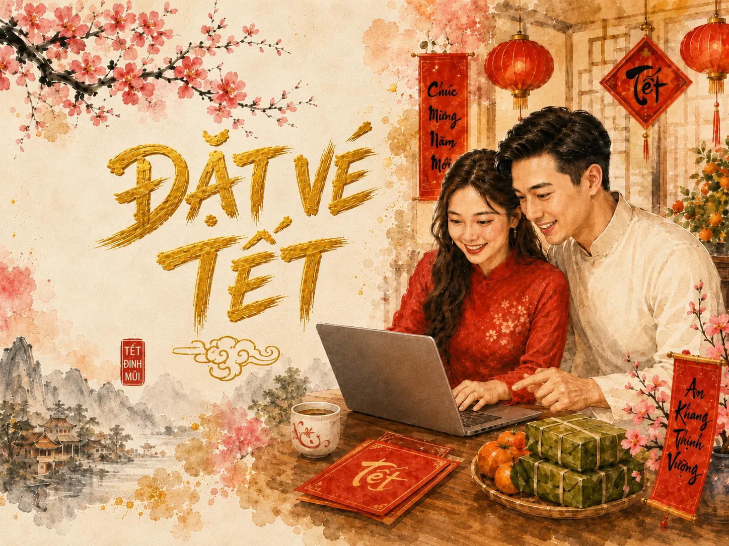 Đặt vé Tết mới cập nhật hôm nay