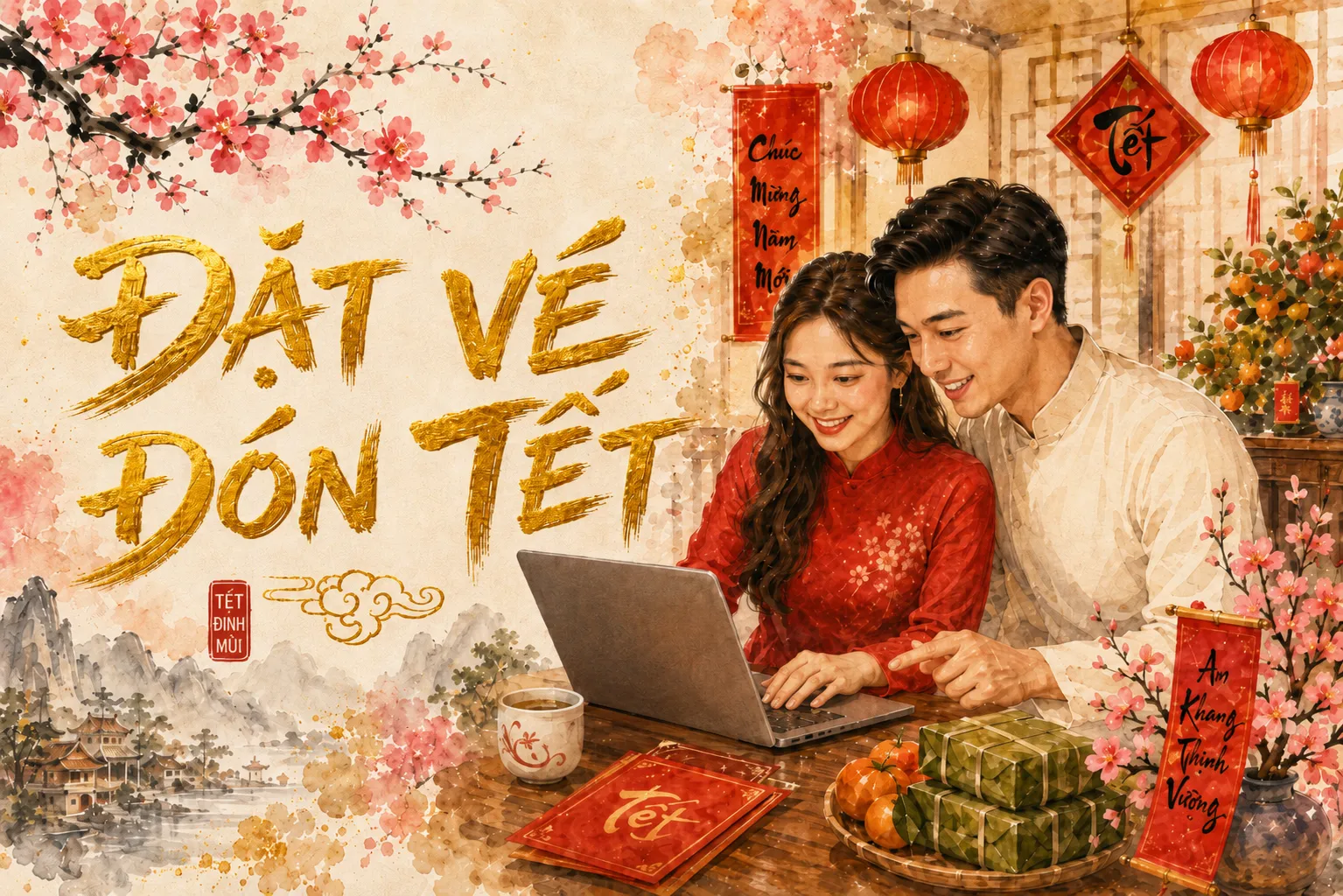 Đặt vé đón Tết mới cập nhật hôm nay