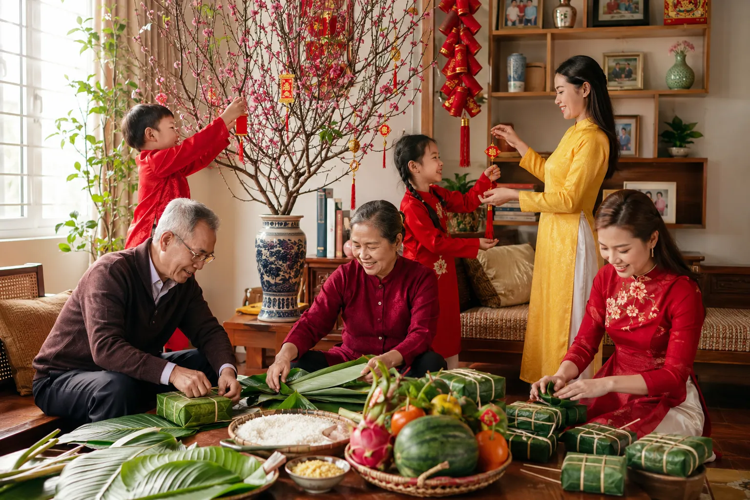 Đặt vé đoàn Tết sum vầy cùng gia đình